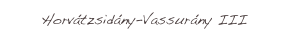 Horvátzsidány-Vassurány III