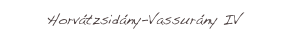 Horvátzsidány-Vassurány IV